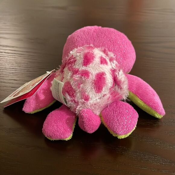 Lil Sweet and Sassy Taffy Pink Turtle Wild Republic 6” NWT Excellent Condition - Picture 4 of 11